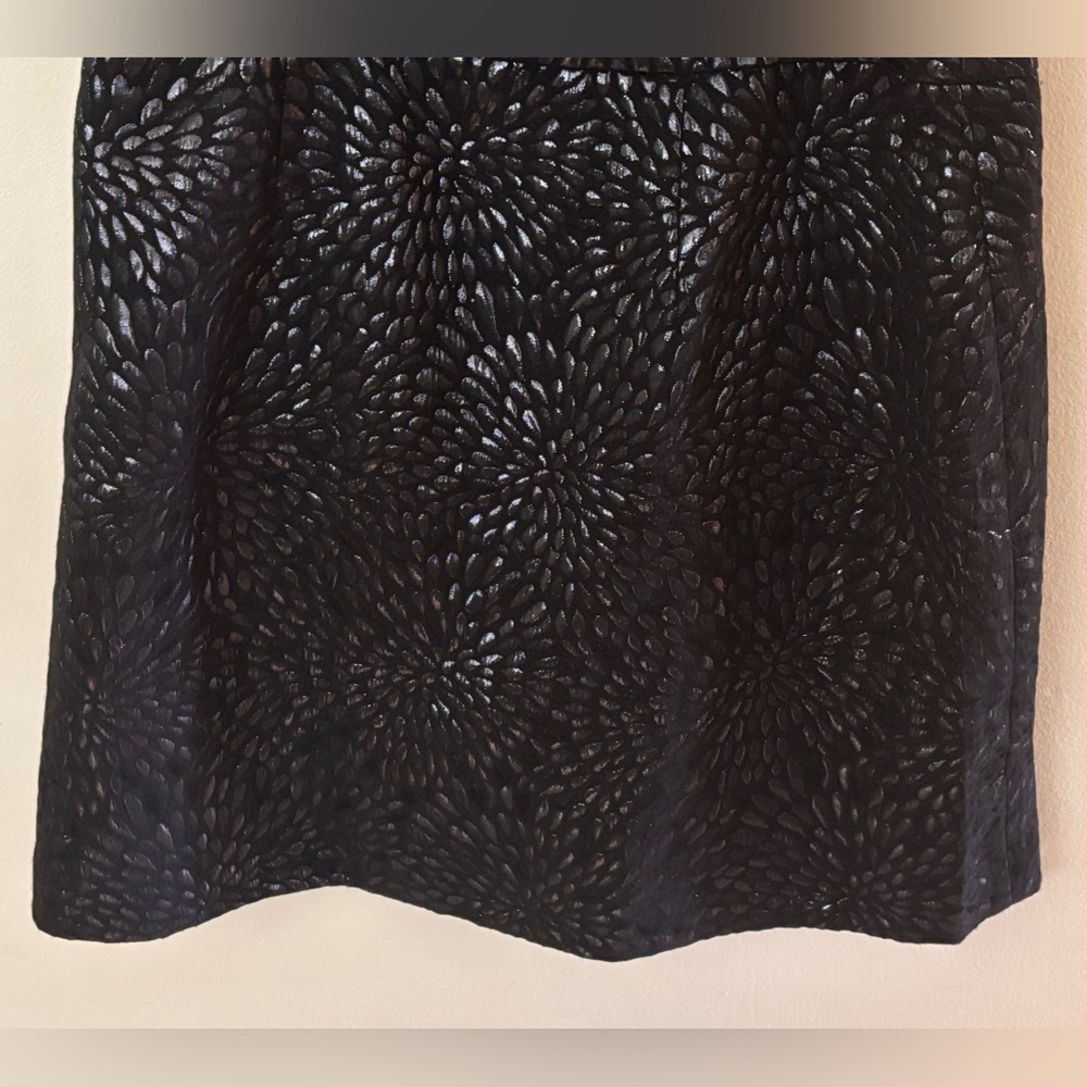 LOFT Charcoal and Light Gray Skirt